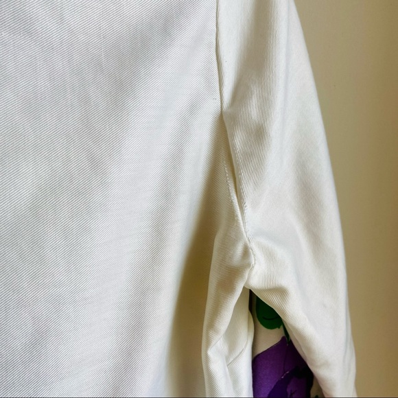 VTG 1970s Vera print button down blouse-M - Picture 4 of 7